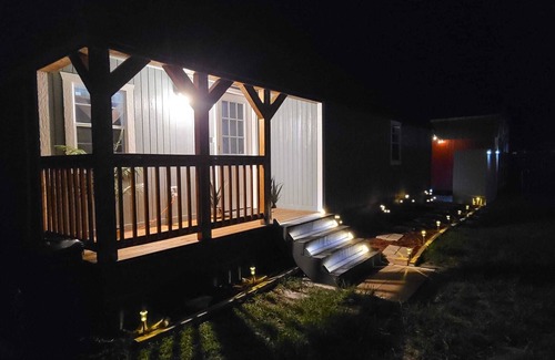 Westside Cabin | Cozy Tiny Home Entire Private Guest House Independent Cabin with Jacuzzi