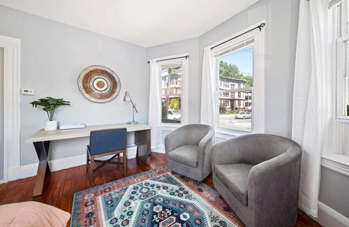 Oak Square Apartment | Cozy up in 5BR Apt near charming Oak Square