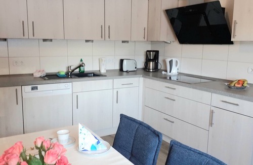 Kirchenlamitz Apartment | Cozy vacation apartment 125sqm with barbecue facilities in the garden