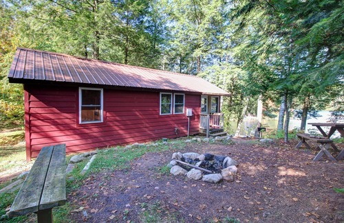 Lac du Flambeau Cabin | Cozy, Wisconsin Northwoods, Lake Cabin w/private dock. Family & Pet Friendly!