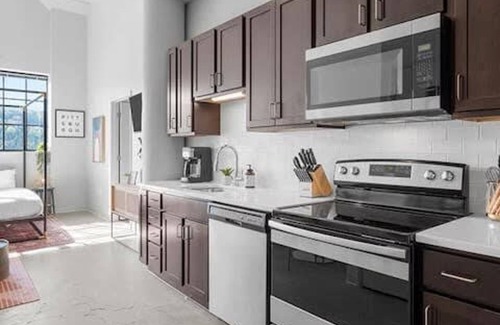 Downtown Pittsburgh Apartment | Cozysuites Gorgeous SDO Downtown Pittsburgh