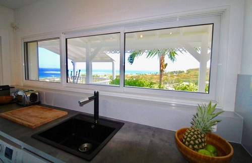 Orient Bay Villa | Crème de la Crème: Stunning views of Orient Bay! Grand piano. Kids welcome!