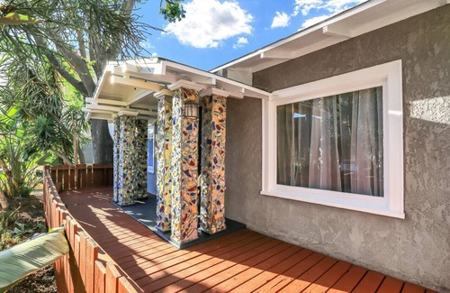 East Village House | Craftsman House Steps to Beach and Convention Center, Parking, BBQ