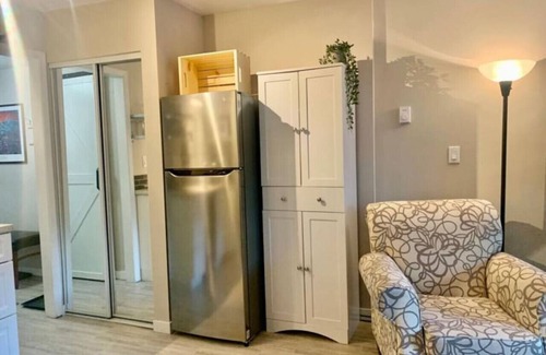 Whistler Creekside Condo | Creekside Mountain View Studio!Patio + BBQ,Pool,Parking & Walk to Shops and Lakes!