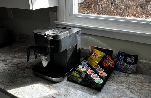 Newcomb House | Creekview retreat by ATV trails and waterfalls! Stunning creek view from porch.