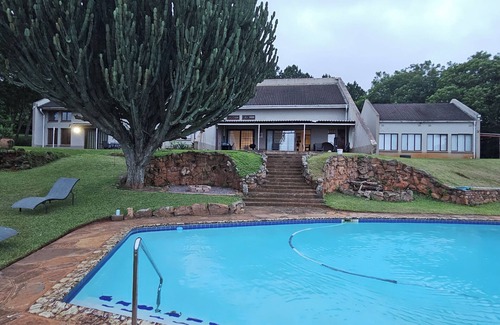 Waterfall House | Crest Farm - Self-catering 2-bedroom, Wi-fi, Views, Swiming Pool