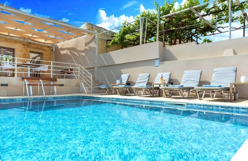 Dramia House | Cretan Breeze Villa HEATED Private Swimming Pool