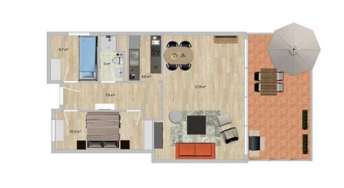 Rettin Apartment | Düne 3