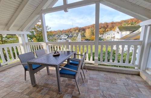 Binz Apartment | Dünenpark Binz - Komfortplus Ferienwohnung mit 1 Schlafzimmer und Balkon im Dachgeschoss 147