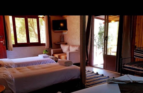 Bine el Ouidane House | Dar l'eau Vive - Bungalow family with Atlas view