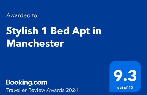 Old Trafford Apartment | Dashing 1BR Penthouse near MCR Stadiums
