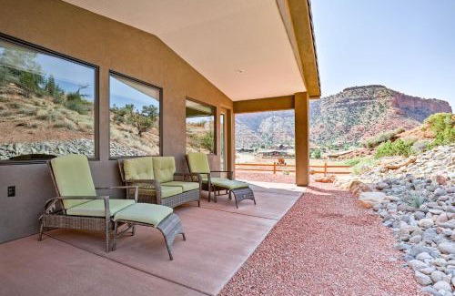 Kanab House | Day Trip to Zion Home with Fire Pit and Pool Access