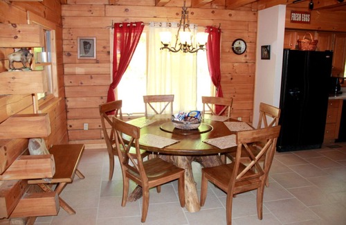 Clyde Cabin | Deluxe Log Cabin with a Hot Tub in the Smoky Mountains of North Carolina