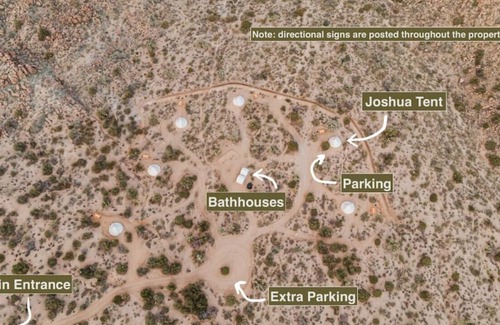Yucca RV Rental | Desert Glamping Escape w/ Shared Bathroom: Joshua at Ravari (2 of 6)