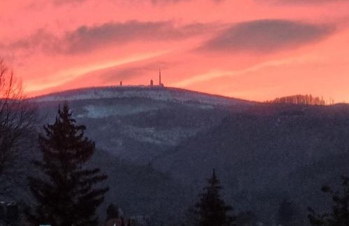 Wernigerode Old Town Apartment | DESIGN-LOFT Brockenblick -Netflix-Smart TV-WLAN-Wallbox-Kaffeevollautomat-Balkon- Panoramaaussicht-Getränke-Pizza-Snacks
