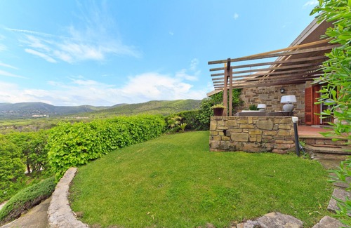 Punta Ala House | Designer villa with splendid bay view of Punta Ala, two terraces and garden.