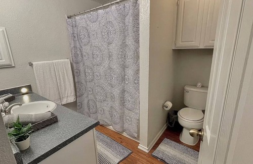 Las Colinas Apartment | DFW Cozy Corporate Hideout GATED 1 Bed Retreat