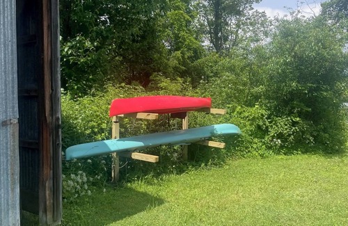 Salisbury Center Cabin | Direct Lakefront Cabin with 3 bedrooms! Serene Getaway!