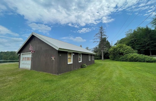 Salisbury Center Cabin | Direct Lakefront Cabin with 3 bedrooms! Serene Getaway!