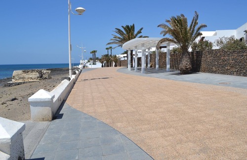 Playa Honda House | Dlx-Bungalow 1st row, dreamlike private complex directly by the sea/pool/internet