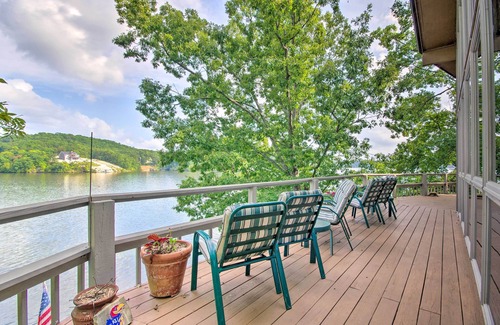 Stover House | Dock & Pool Table: House on Lake of the Ozarks