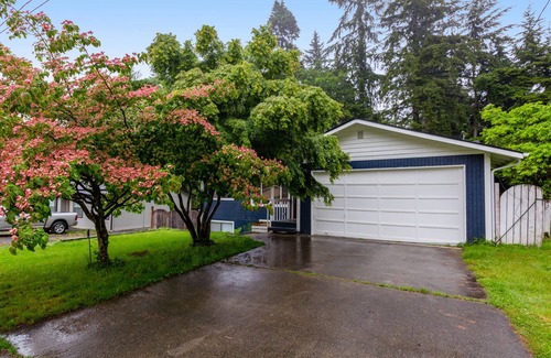 Clinton House | Dog-friendly home with a yard, washer/dryer, partial AC - near attractions