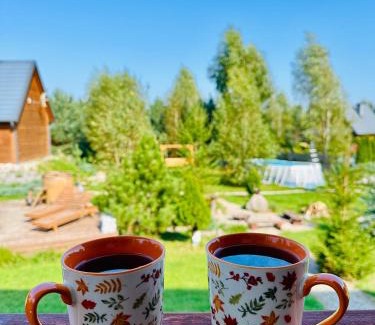 gmina Stezyca Cabin | Dolina Bella - całoroczne domki z balią i sauną w sercu Kaszub