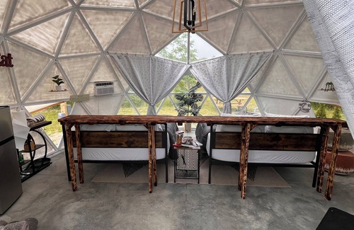 South Haven Cabin | Dome #4 - Dome Haven Campground - South Haven MI - Escape, Unwind, Repeat!