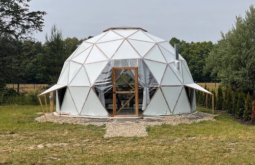 South Haven Cabin | Dome #4 - Dome Haven Campground - South Haven MI - Escape, Unwind, Repeat!