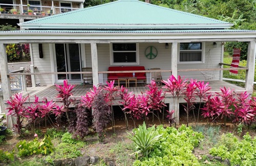 Tanetane House | Dominica Island Home Stay - Hillside retreat, minutes from several beaches