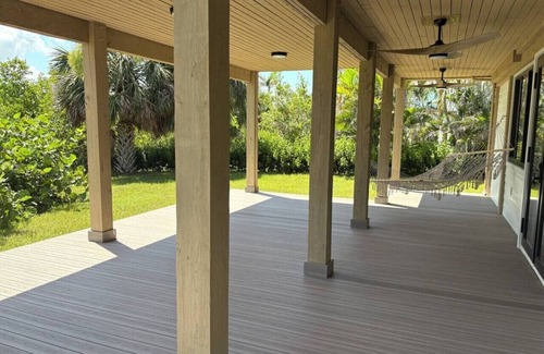 Palm Island Apartment | Don Pedro Island: Canal w. dock and 5-Min to Beach