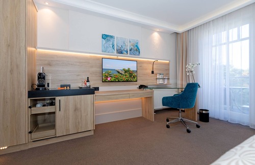 Ostseebad Kuhlungsborn Apartment | Doppelbettzimmer Balkon - Hotel Am Strand, Kühn Hotelbetriebe OHG