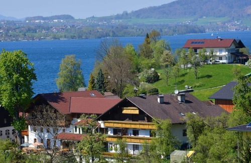 Steinbach am Attersee Apartment | Doppelzimmer Birne - Bauernhof Grablerhof