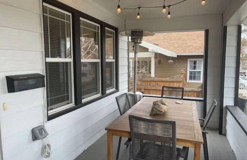 Casper House | Downtown Crown Jewel w/fireplace & amazing porch