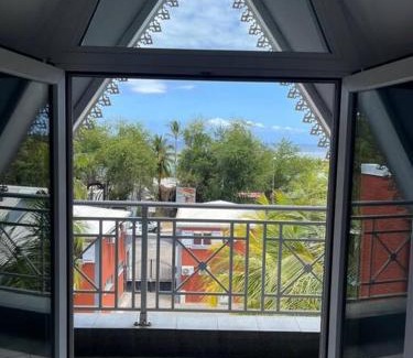 La Saline Les Bains Apartment | Duplex 1 mn plage de trou d eau location a la semaine minimum