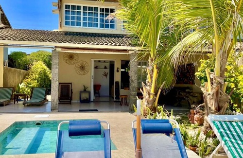 Maceio House | Duplex house on the beach sand with swimming pool and barbecue in Maceió, Ipioca.