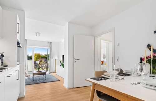 Emmelsbull Apartment | Dusk - for 4 persons, 30 min from Sylt, idyllic and absolutely quiet