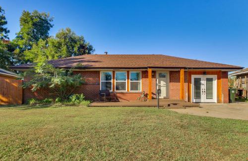 Midwest City House | Easy OKC Access! Quiet Home with Yard and Workspace