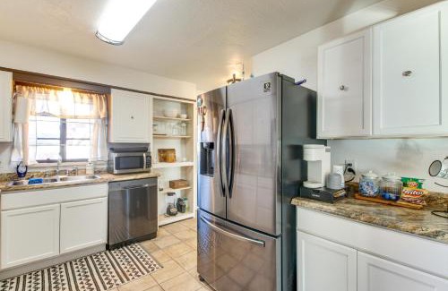 Midwest City House | Easy OKC Access! Quiet Home with Yard and Workspace