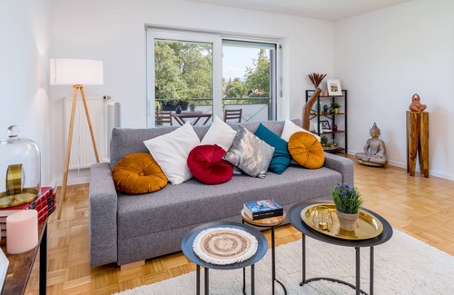 Freilassing Apartment | EG "L" Helle 70m² 2-Zimmer Wohnung nähe Salzburg