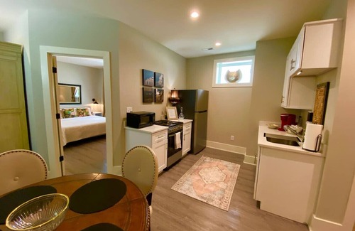 Wilmont Apartment | Elegant King Bed Apartment In Quiet Neighborhood