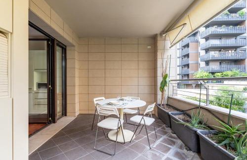 Tre Torri Apartment | Elegant Studio with terrace in Milan city life