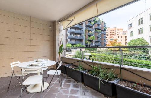 Tre Torri Apartment | Elegant Studio with terrace in Milan city life