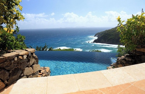 Hope Estate Villa | Elegant Villa in Private Hope Bay. Infinity Pool with Sea View.