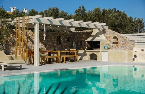 Agia Paraskevi Villa | Elia - Three Bedroom Villa, private pool, sea view