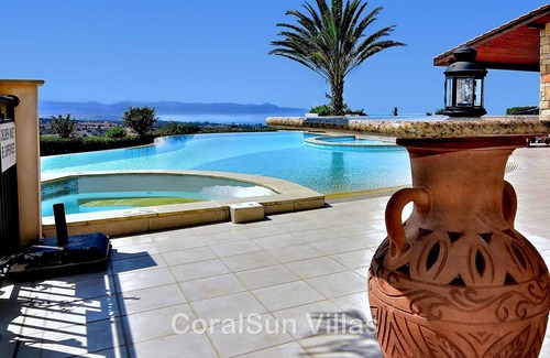 Argaka Villa | Elite, Spectacular Villa Enormous HEATED Pool Gym Excellent Location - Sleeps 15