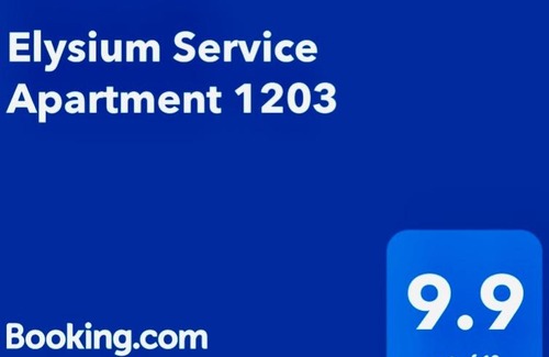 Blue Area Apartment | Elysium Service Apartment 1203