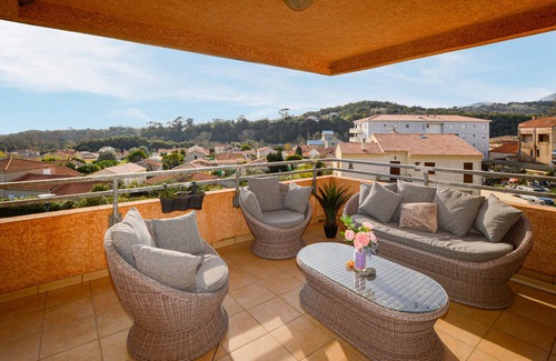 Folelli Apartment | Enjoy a magnificent view of the countryside on vacation in this beautiful vacation apartment!