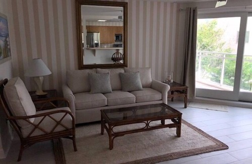 Stone Harbor Condo | Enjoy the serenity on your private balcony in the beautiful Stone Harbor Beach Club Condo.