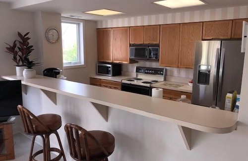 Stone Harbor Condo | Enjoy the serenity on your private balcony in the beautiful Stone Harbor Beach Club Condo.